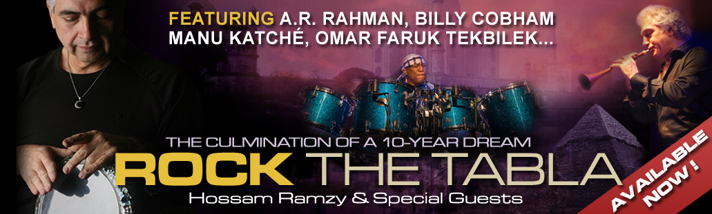 Hossam Ramzy presents an exploration in music with some of the world greatest musicians, including A.R. Rahman, Billy Cobham, Omar Faruk Tekbilek, Manu Katch&eacute;, Joji Hirota and many more&hellip;