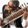 Baluji Shrivastav performs with Stevie Wonder