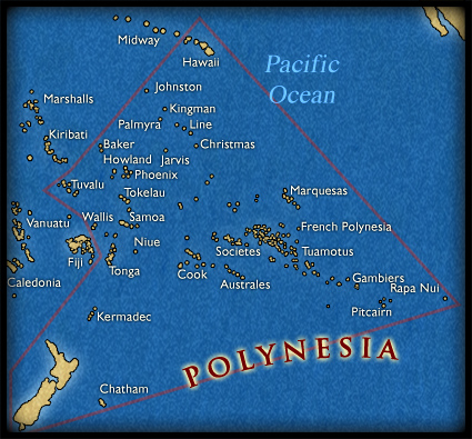 There are also small Polynesian enclaves in Papua New Guinea the Solomons 